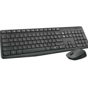 Kit De Teclado E Mouse Sem Fio Logitech Mk235 Abnt2