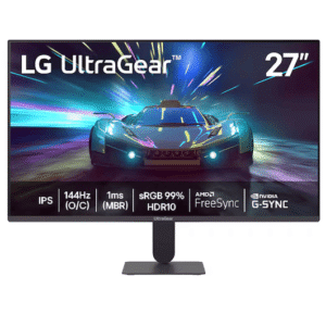 Monitor LG UltraGear™ G4, 27G411A-B, 144Hz (O/C), Tela IPS FHD 27", 1ms (MBR), NVIDIA G-SYNC, AMD FreeSync, HDR10, sRGB